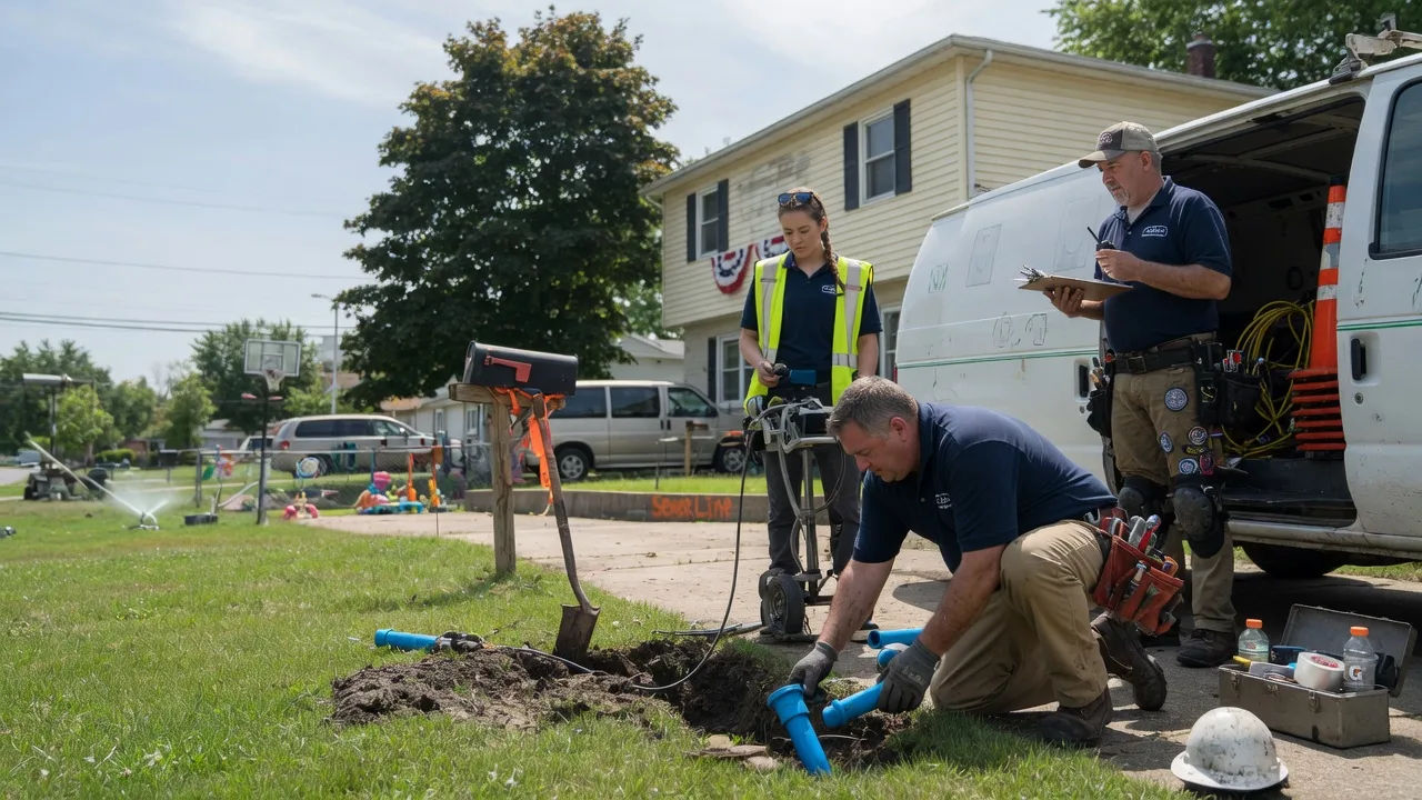 Slab Leak Repair in Center Point, IA near me